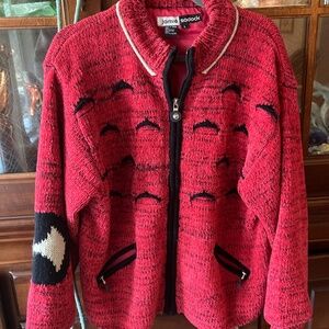 Jamie sadock zip up sweater